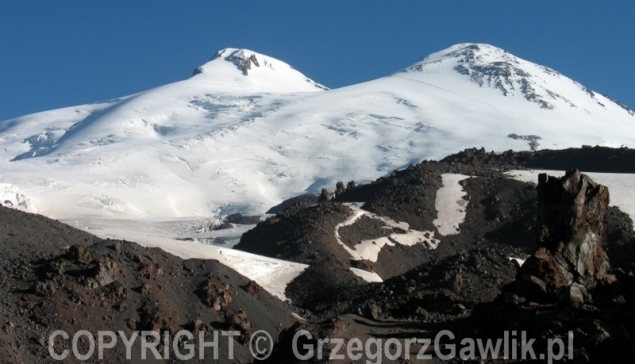 Elbrus 5642m, Kaukaz, Rosja