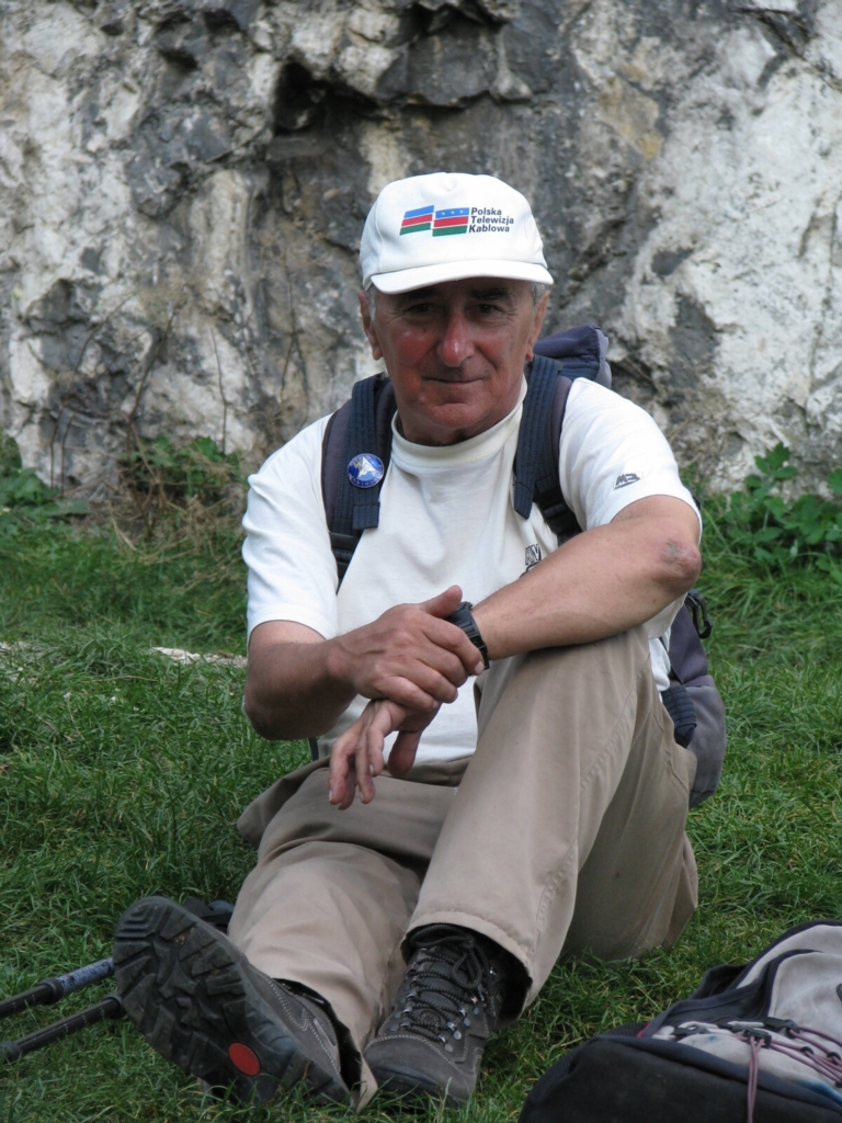 Marian Bała w skałkach podkrakowskich (2008)