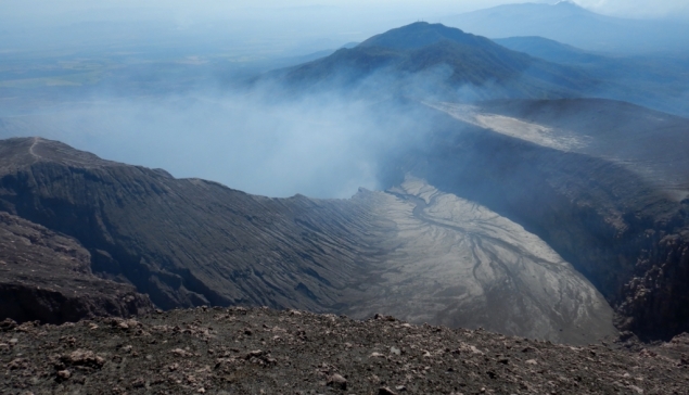 Wulkan San Cristóbal, Nikaragua.