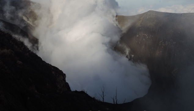 Wulkan Turrialba, Kostaryka.