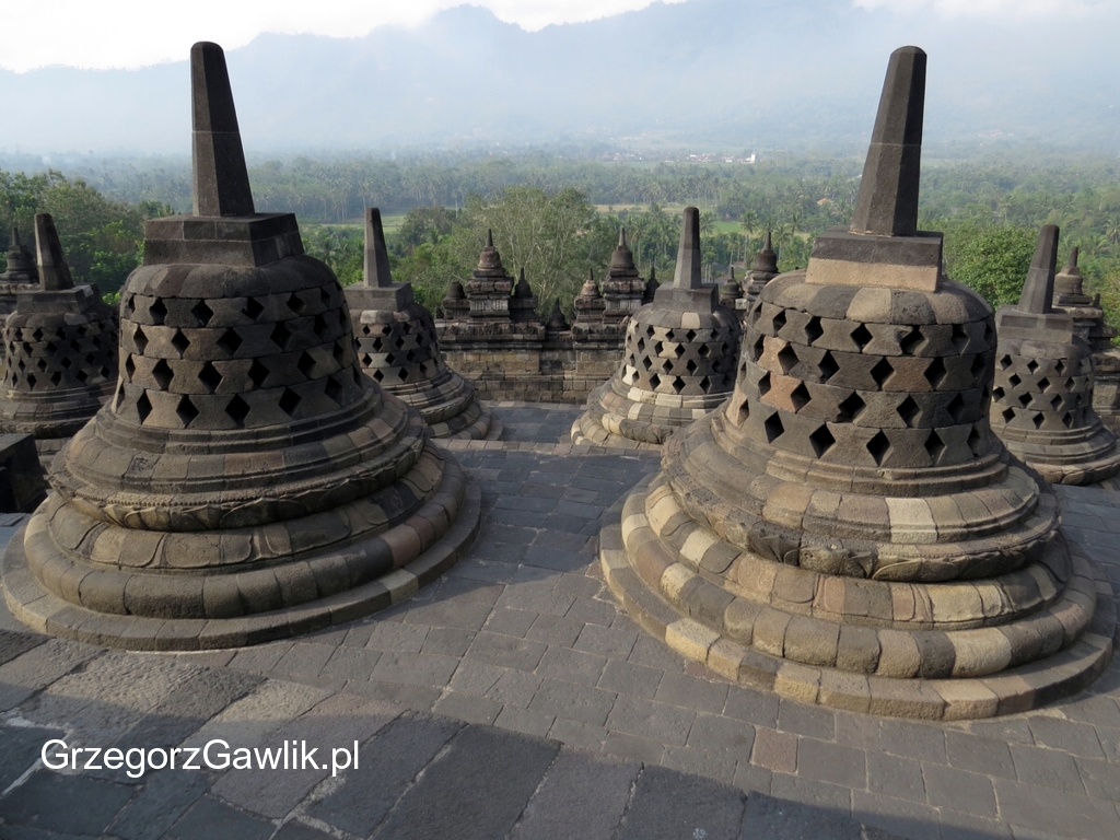Świątynia Borobudur, Jawa, Indonezja