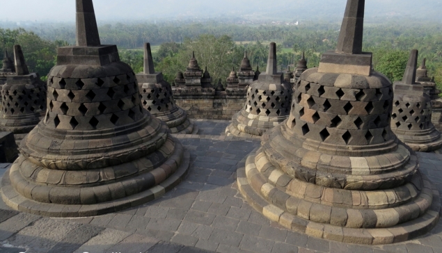 Świątynia Borobudur, Jawa, Indonezja