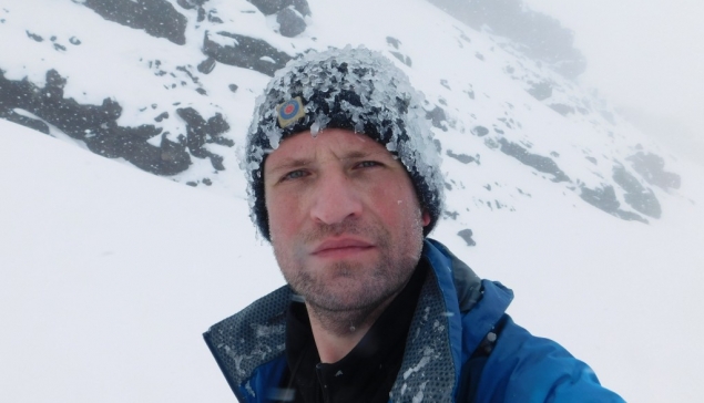 Gregor w masywie wulkanu Villarrica