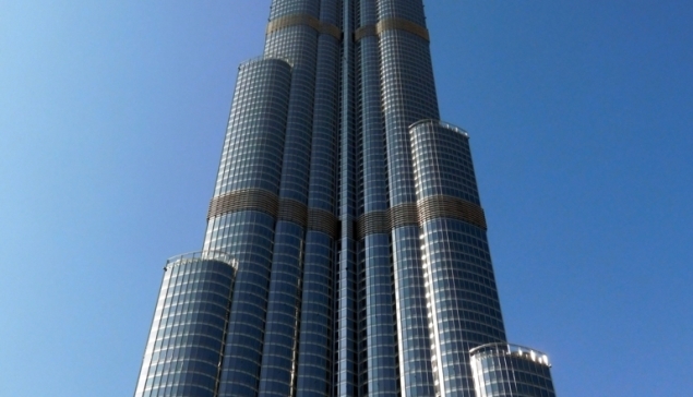 Najwyższy budynek świata - Burdż Chalifa (Burj Khalifa) 828m, Dubaj, ZEA.
