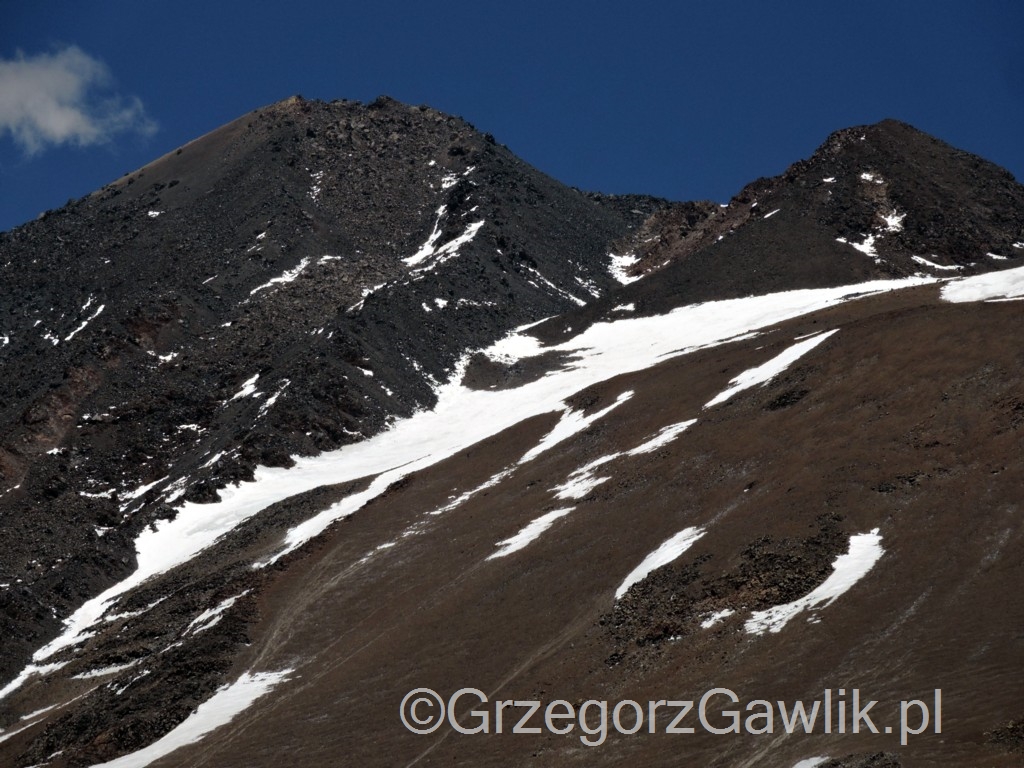 Llullaillaco - the highest volcano in the world.