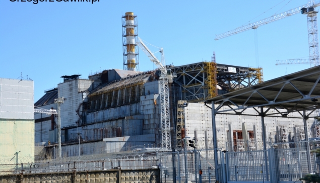 Reaktor nr 4 - Czarnobylska Elektrownia Atomowa.