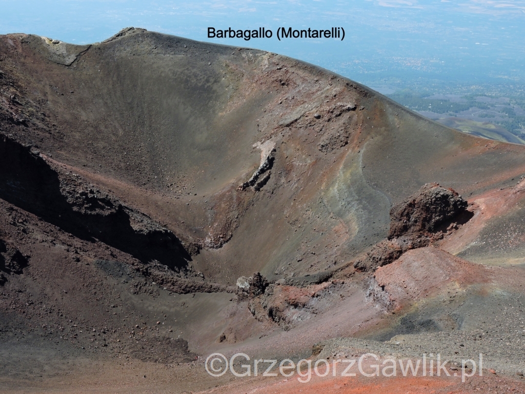 Etna ok. 2950m - Krater Barbagallo (Montarelli).