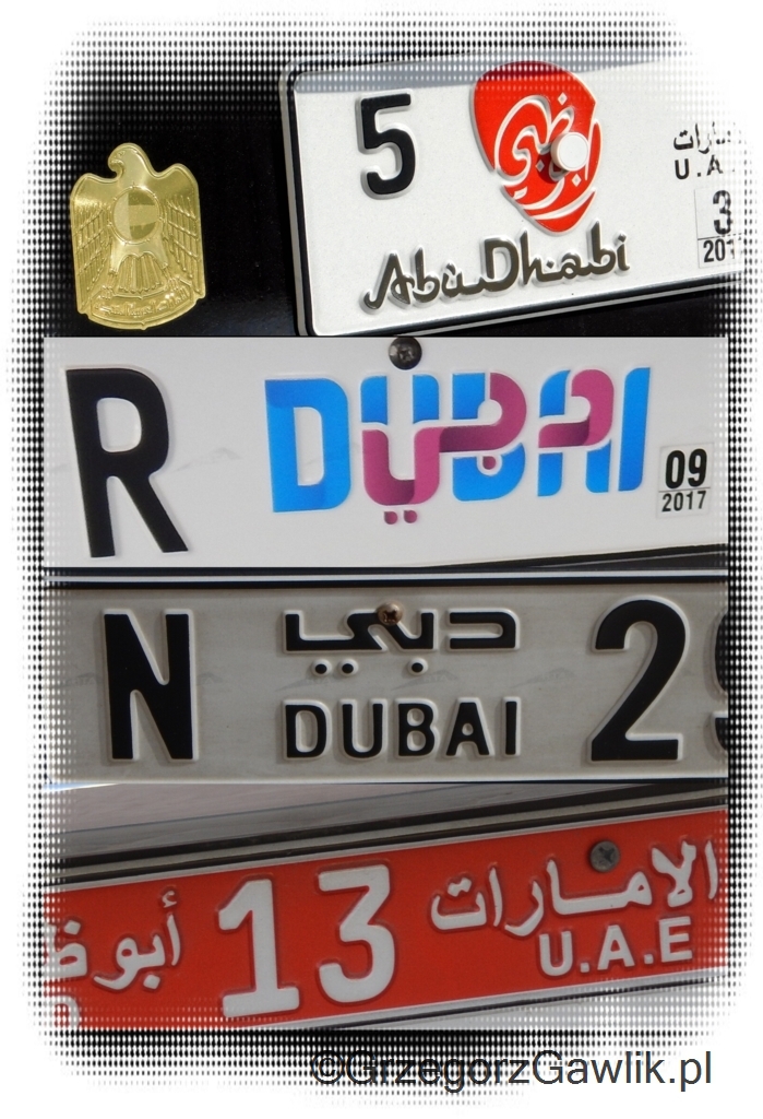 Zjednoczone Emiraty Arabskie - Dubaj i Abu Zabi.