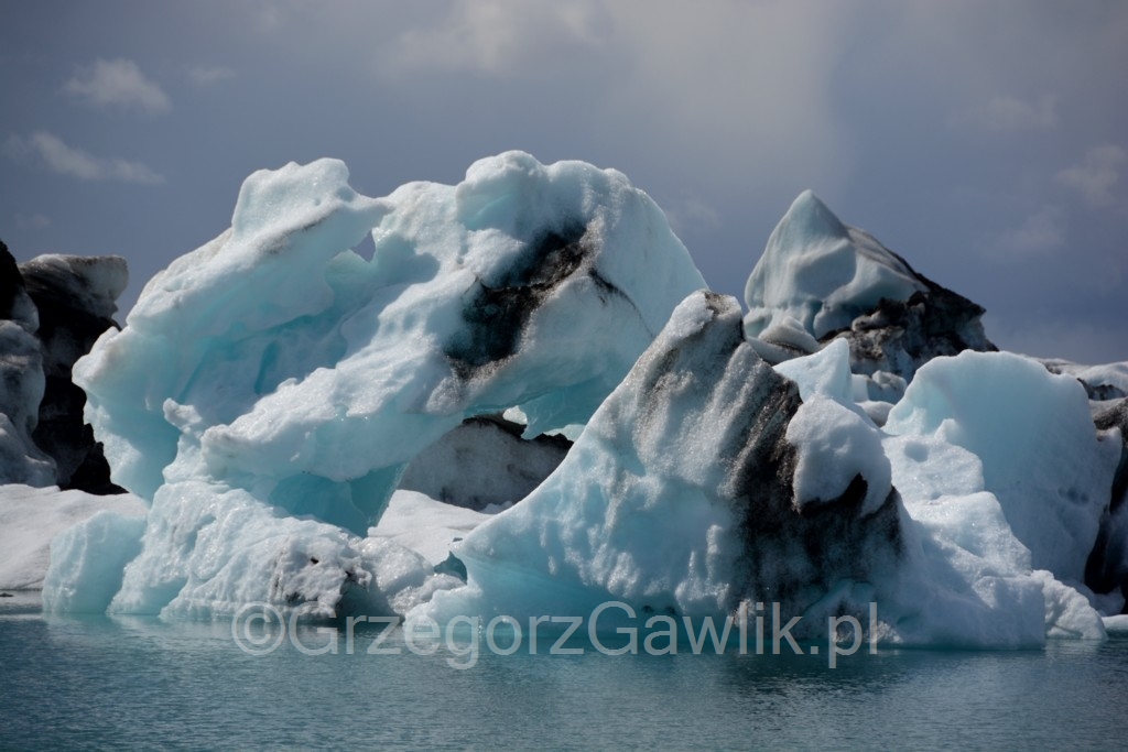 Najsłynniejsza islandzka lodowa laguna - JOKULSARLON.
