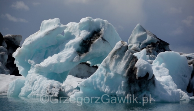 Najsłynniejsza islandzka lodowa laguna - JOKULSARLON.