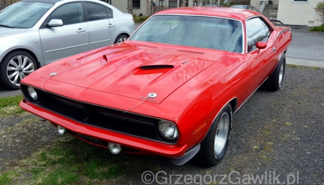 Plymouth Cuda 440, Reykjavik.