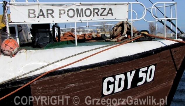 Bar Pomorza stał w sąsiedztwie Daru Pomorza i Daru Młodzieży w pobliżu Skweru Kościuszki w Gdyni. 
