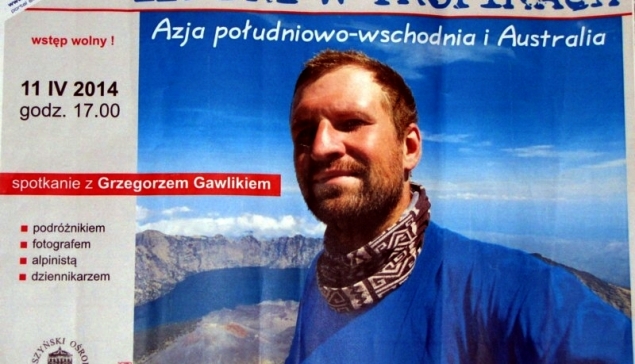 plakat reklamujący spotkanie