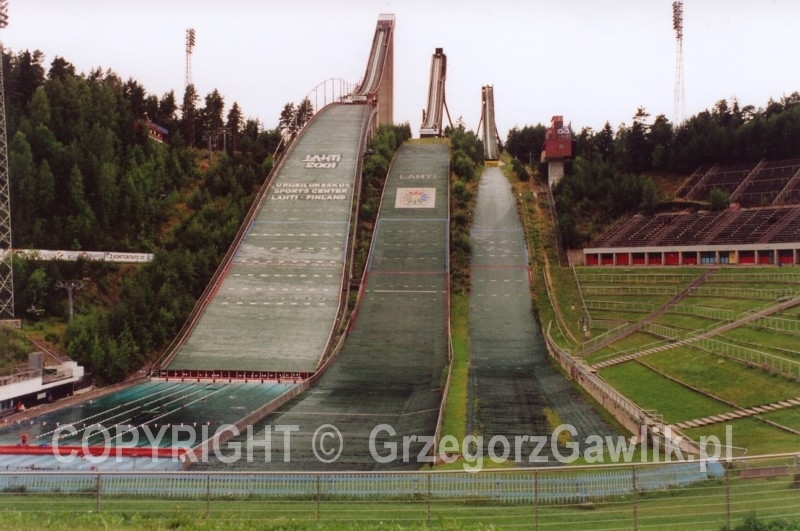 Skocznie narciarskie w Lahti (skan)