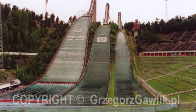 Skocznie narciarskie w Lahti (skan)