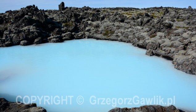 Islandia, pole lawowe koło Grindavik
