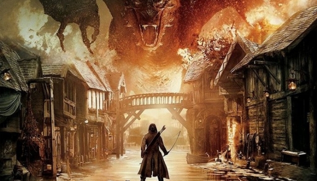 Hobbit - BITWA PIĘCIU ARMII - plakat promocyjny