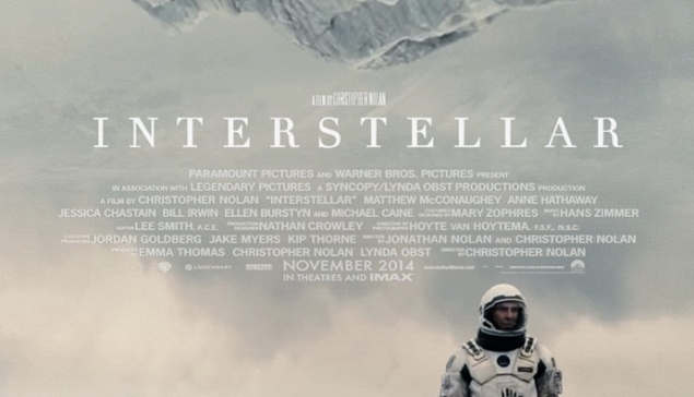 Interstellar - plakat promocyjny, Paramount Pictures i Warner Bros. Pictures. Plakat przedstawia Islandię