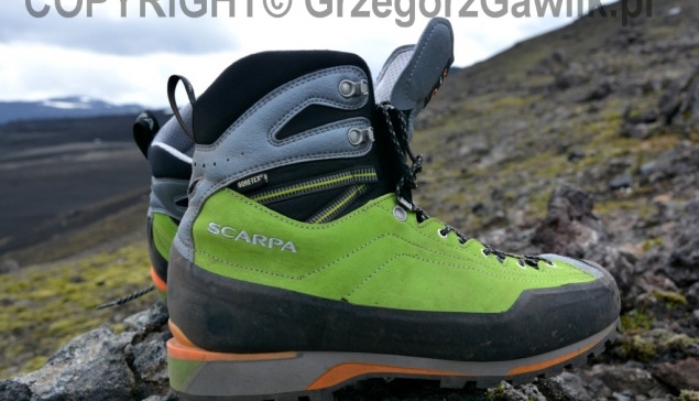 buty Scarpa Maverick GTX, Islandia, masyw wulkanu Hekla