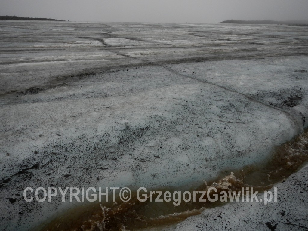 Lodowiec-wulkan Ok, Islandia