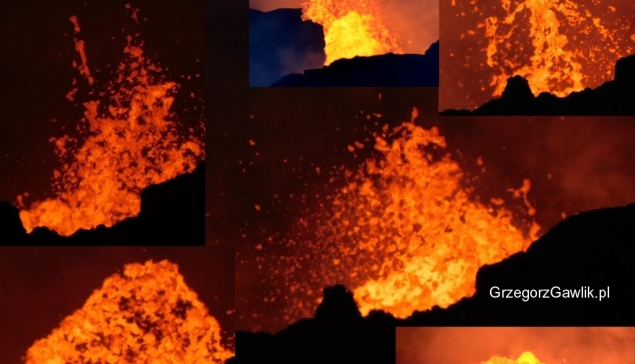 ISLANDIA - płynąca lawa miała 1000 stopni – wulkan Fagradalsfjall (Gelidingadalur)